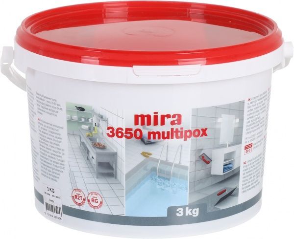 Фуга Mira 3650 multiрох 3 кг сірий