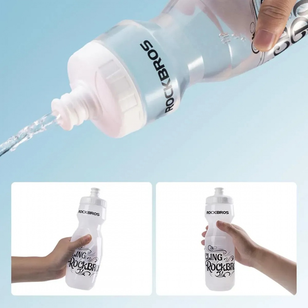 Фляга ROCKBROS DCBT69D 750 мл прозорий