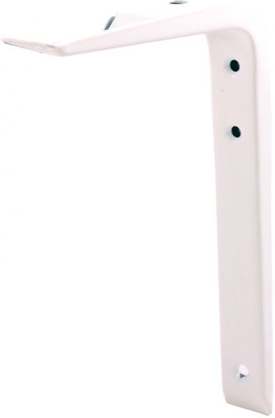 Кронштейн  стальной ренифорс 100x75 мм белый