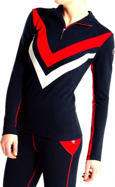 Футболка We Norwegians Voss ZipUp women 1546-47 р.M фіолетовий