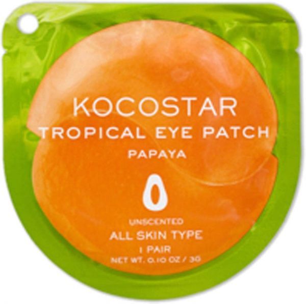 Гідрогелеві патчі Kocostar Tropical Eye Patch Папайя 3 г 2 шт./уп.