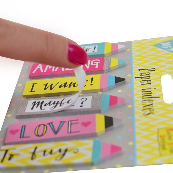 Стикеры Rachel Pencils 50х15 мм 120 шт. (6х20) YES