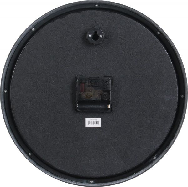 Часы настенные Moment белый с золотыми цифрами 30 см