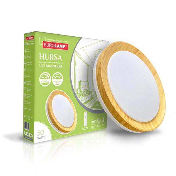 Світильник світлодіодний Eurolamp дерево LED-SL-50W-T14 