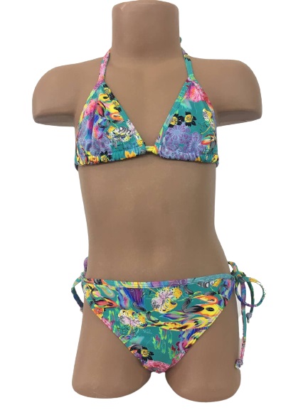 Купальник для дівчаток Bibo р.128 різнокольоровий 8024 