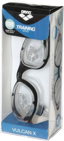 Очки для плавания Arena VULCAN-X 1E001-14 Vulcan-X 1E001-14 прозрачныйкрасный