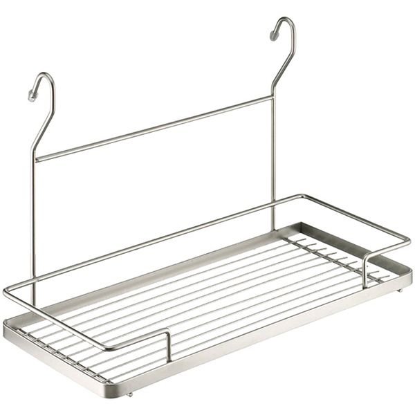 Полка на рейлинг Lemax YJ-G214 А NM большая 450x210x360 мм матовый никель