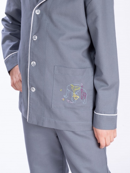 Піжама для хлопчиків Едельвіка р.146 синій 430-21/00 