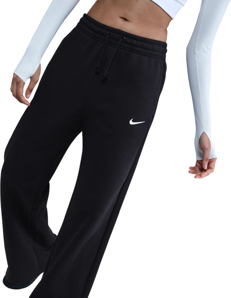 Штани Nike W NSW PHNX FLC HR Pant Wide 2 IH1011-010 р. S чорний