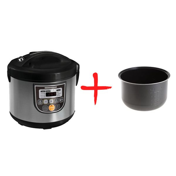 Комплект Мультиварка Redmond RMC-M12 + чаша RIP-А1