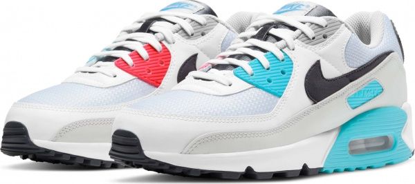 Кроссовки Nike AIR MAX 90 CV8839-100 р.US 10 разноцветный