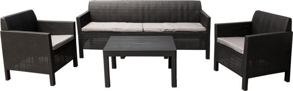 Комплект мебели Curver Orlando коричневый 17202802 