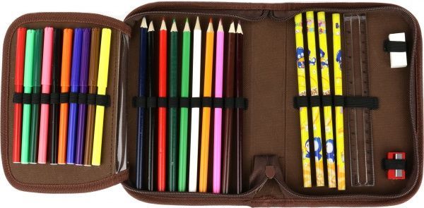 Пенал Разрисуй меня Nota Bene разноцветный