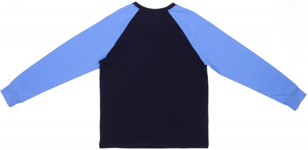 Спортивний костюм Роза р.140 попелястий із синім 210576 