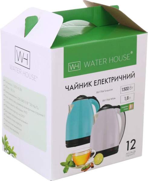 Термочайник Water House EK1784 Turquoise 