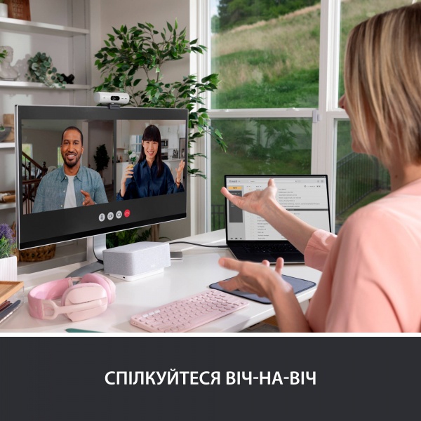 Веб-камера Logitech Brio 500 – Off-White