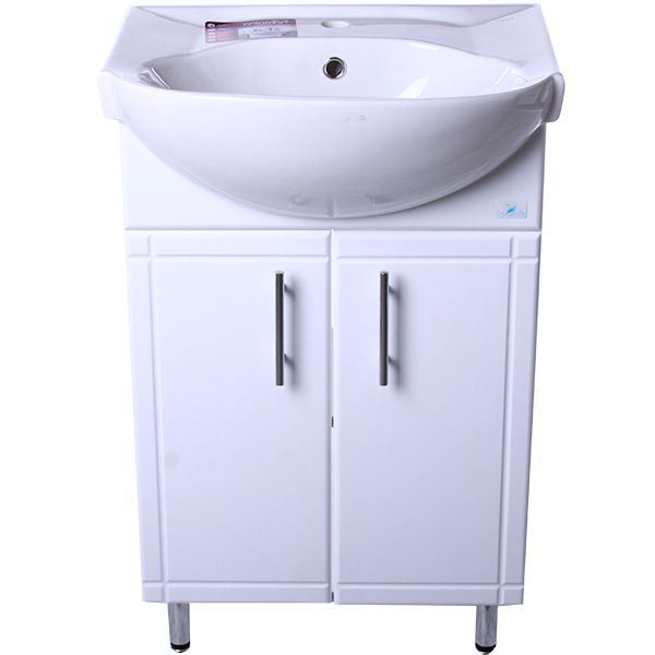 Тумба з умивальником Сансервіс Solas SL-56F 56 см біла