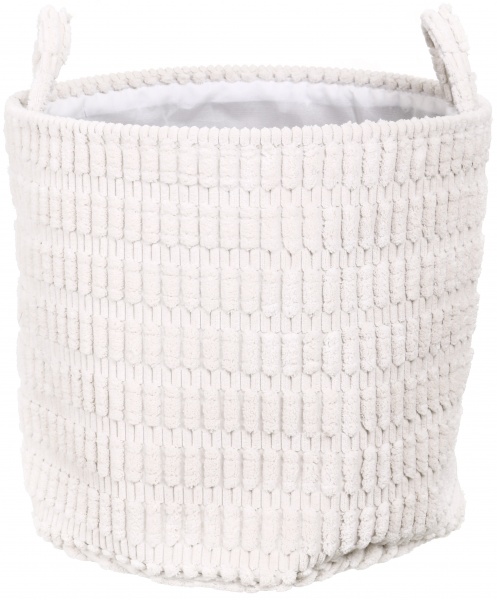 Кошик Velvet L 38x38 см EG92596W молочний 