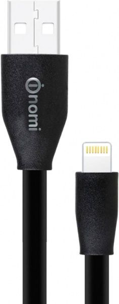 Кабель Nomi Lightning – USB 1,5 м чорний (316199) DCF 15i 