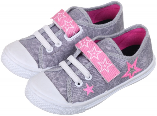 Туфли для девочки 3F 3Sp38/10 р.28 серый 