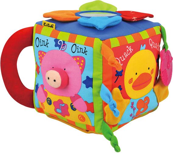 Развивающая игрушка K`s Kids Куб Ферма с музыкальными эффектами KA10603-GB