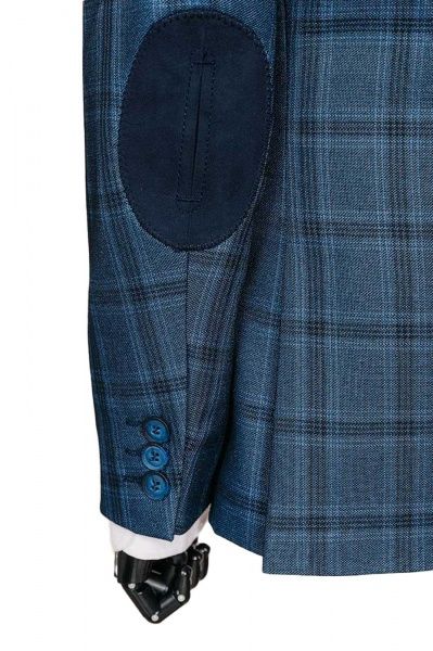 Пиджак школьный West-Fashion р.128 синий А208 