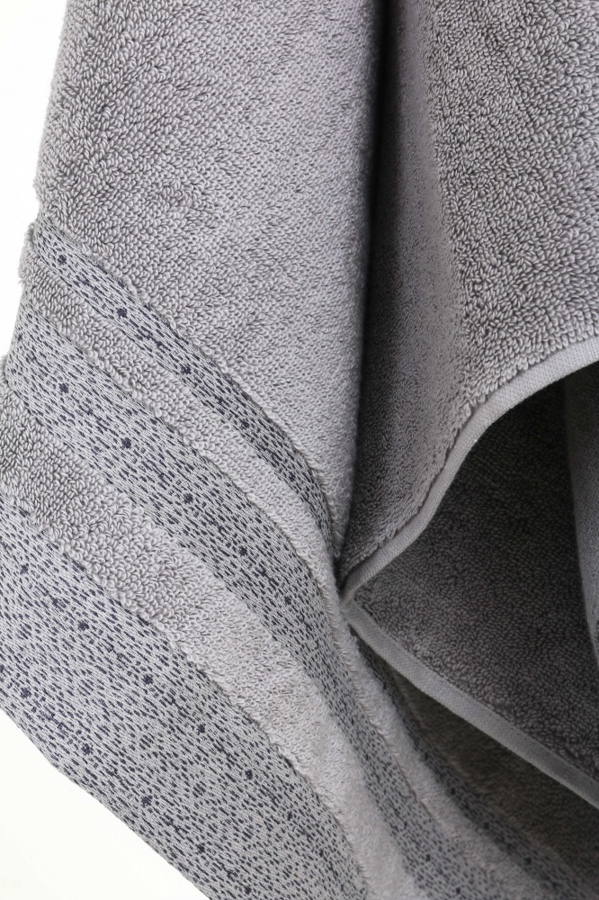 Рушник Exclusive Alysia 100x150 см сірий La Nuit