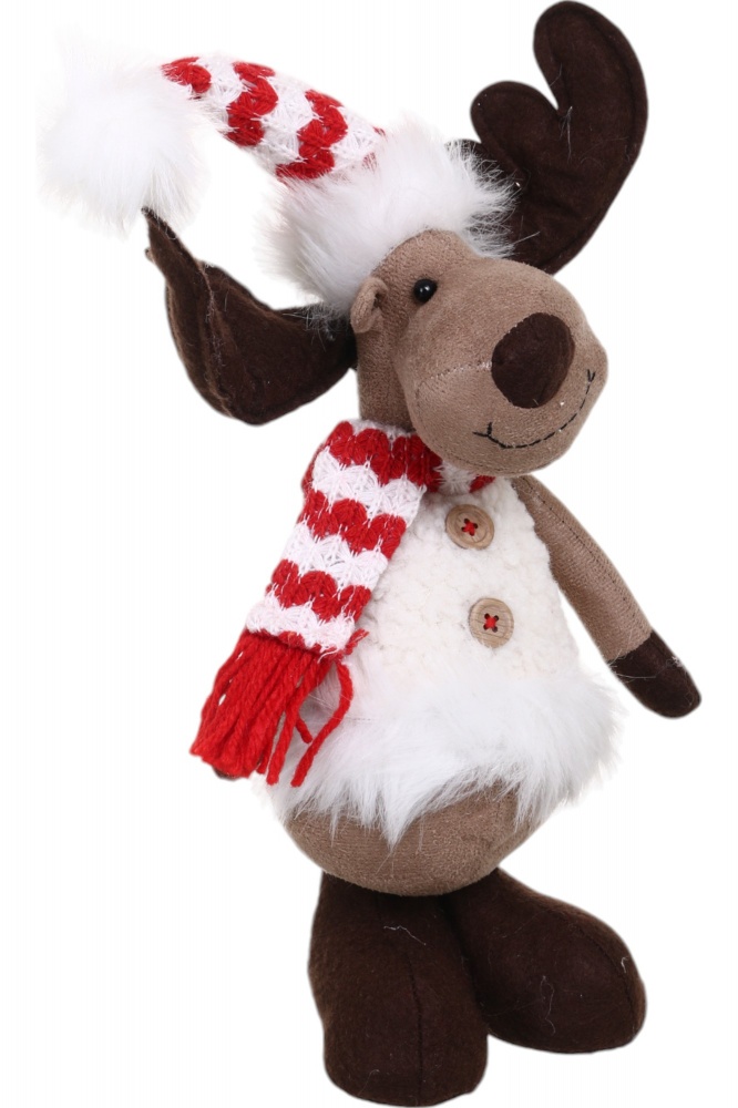 Декорация новогодняя Лось пузатик что стоит LF2238027A 43 см