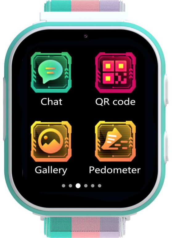 Смарт-часы детские Gelius Pro GP-PK008 (Rainbow) white (00000098500)