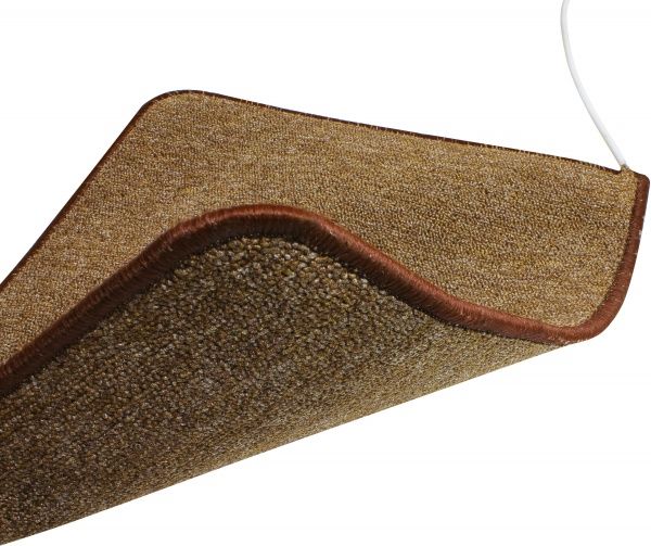 Коврик Solray с подогревом 530x430 мм коричневый 44 Вт