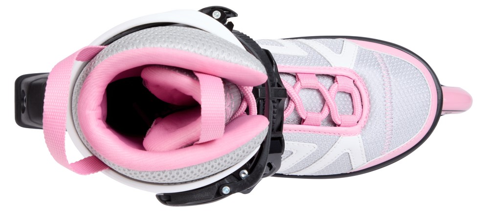 Роликовые коньки Firefly ILS C76 J 430976-901001 р. 30-33 белый с черным