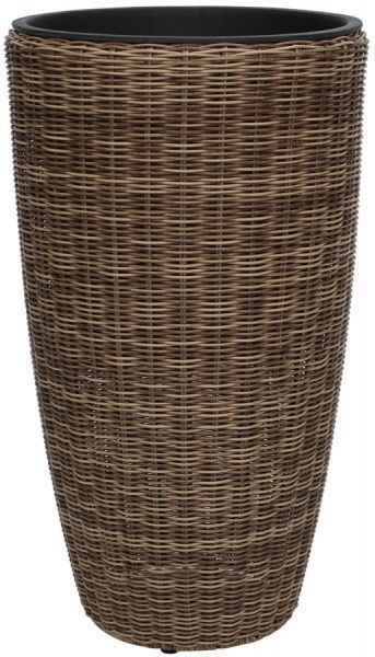 Кашпо Engard HA-07 фигурный 70 л коричнево-бежевый 