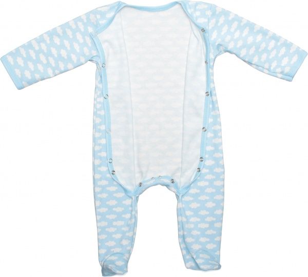 Комбінезон дитячий для хлопчика Маленькие люди тучки 9201-110 р.80 блакитний 