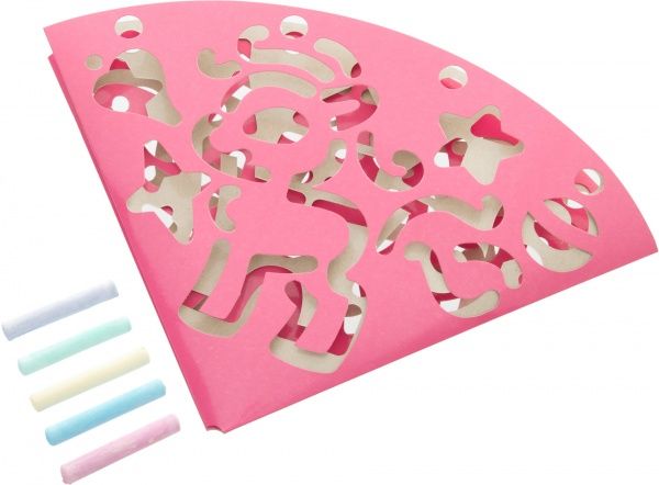 Трафарет Рисуем на асфальте для девочек  55 мм Ranok-Creative