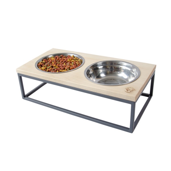 Миска подвійна 10 центів для Джека №4 M 2х800 мл графіт