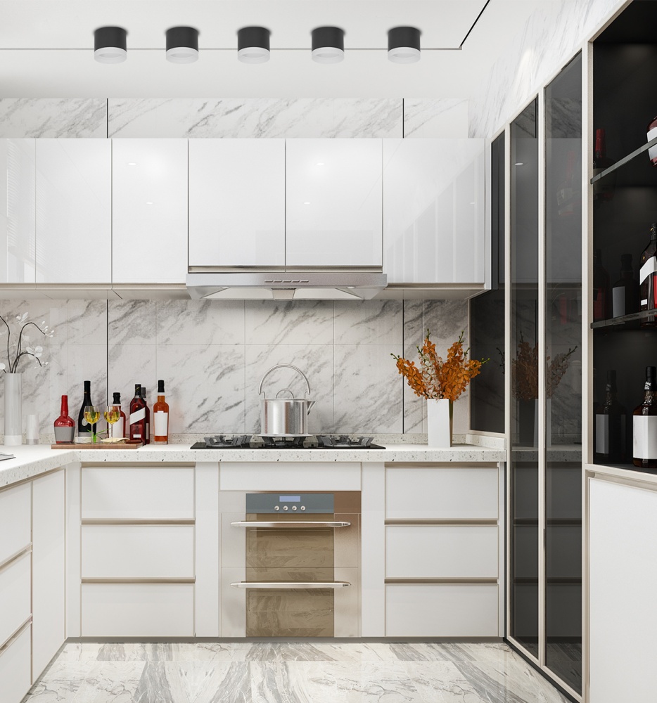 Светильник точечный Eurolamp 30 Вт GX53 черный LH-LED-GX53(black)N2