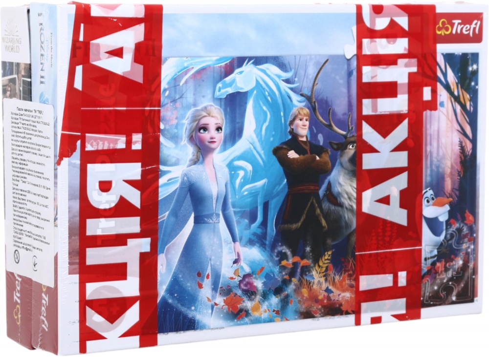 Набор пазлов Trefl (100 + 160 элементов) Ледяное сердце и Гарри Поттер и друзья 16366/15418