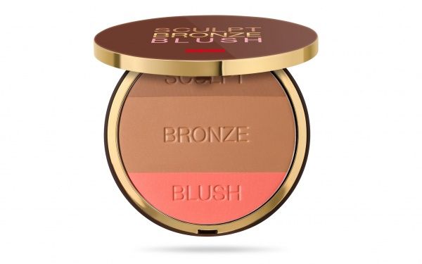 Палетка для контуринга Pupa Sculpt Bronze Blush №02 бежевий 30 г