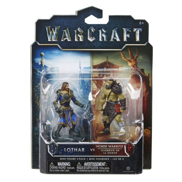 Набір фігурок Jakks Pacific 96252 Warcraft Лотар і воїн Орди 