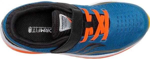 Кроссовки Saucony KINVARA 11 A/C SK262428 р.US 13 сине-черно-оранжевый