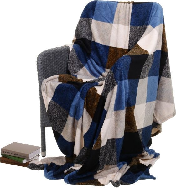 Плед MultiColored Chess 220x200 см разноцветный La Nuit 