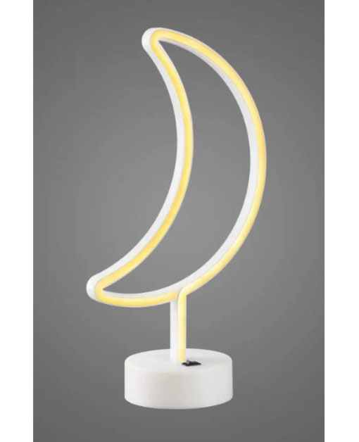Настольная лампа Luna Neo Месяц 1x1,7 Вт без цоколя желтый
