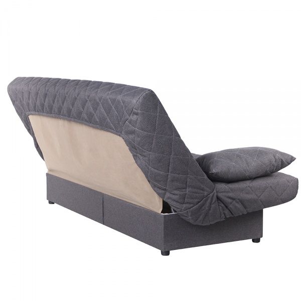 Диван прямий AMF Art Metal Furniture Ньюс з 2 подушками сірий 1930x950x950 мм