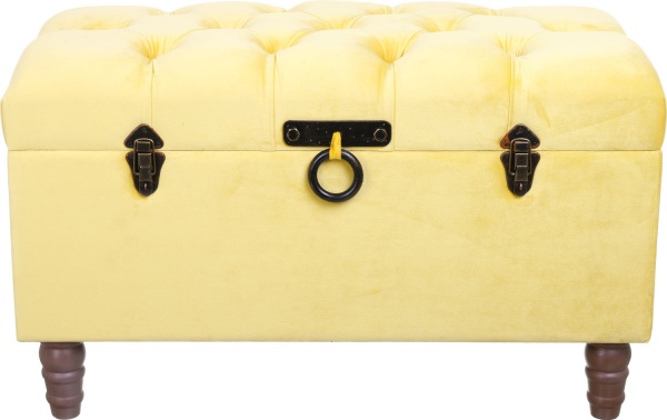 Скриня-пуф Shic S жовтий 82,5х42х47 см 