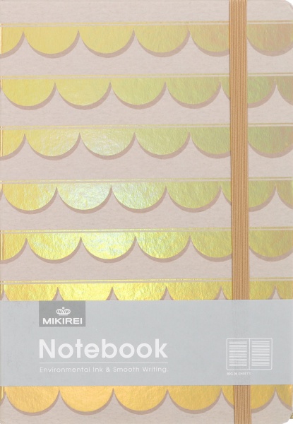 Блокнот Чешуя 21х14,5 см Mikirei