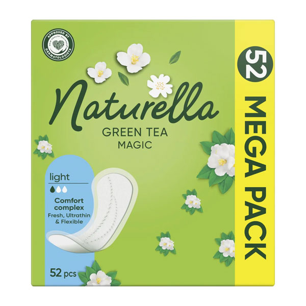 Прокладки щоденні Naturella Green Tea Magic normal 52 шт.