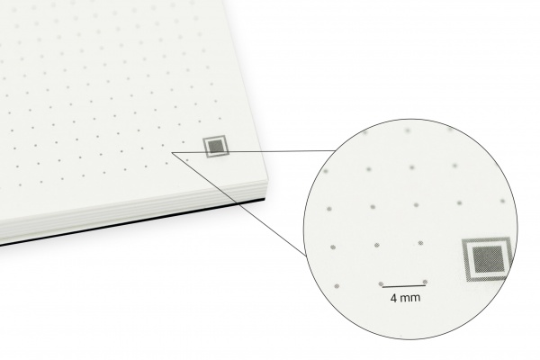 Скетчбук Manuscript Off-yellow Dot Plus А5 160 аркушів 