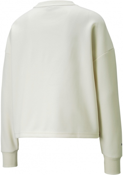 Свитшот Puma Ferrari Style Wmn Swt Crew 53334405 р. M белый