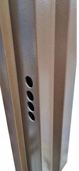 Двері вхідні Булат Термо House-703 вулична дуб бронзовий 2050x950 мм праві