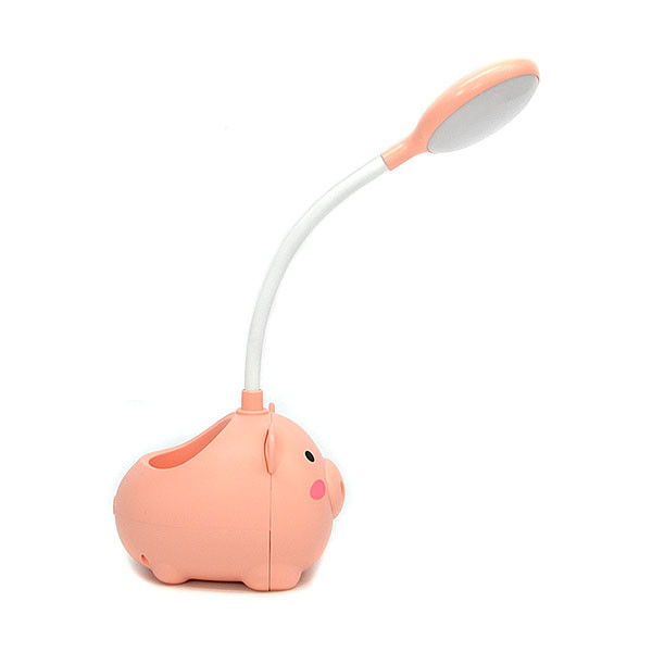 Настольная лампа декоративная Trusty LED Pig 1x0,5 Вт розовый CS279